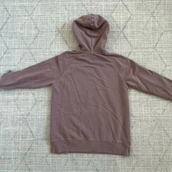 The North Face Women’s Champagne Pink/Purple Outdoors Winter Pullover Hoodie - Picture 3 of 8